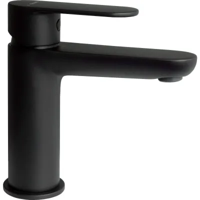 Deante Alpinia 95 Basin Mixer without Waste in Matte Black