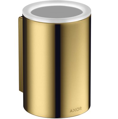 Porte-brosse à dents AXOR Universel Circulaire en doré poli
