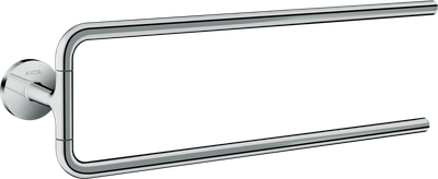 Porte-serviettes double Axor Universel Circulaire