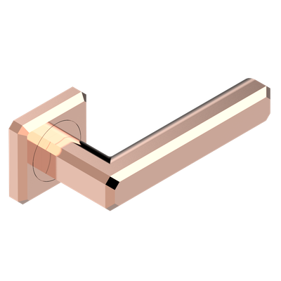 Paire de poignées de porte PVD blush​ THG Paris ​- Collection "Berlin"