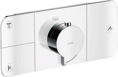 Module thermostatique encastré AXOR One avec 3 fonctions