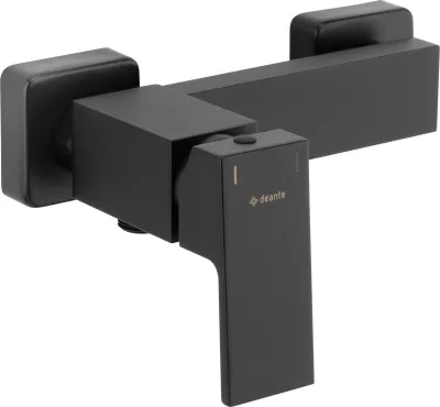 Mat Black Deante Anemon Shower Mixer