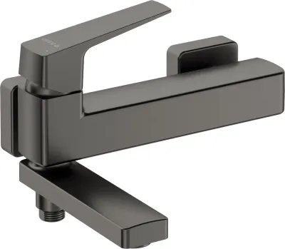 Mitigeur de bain / douche Deante Blur avec bec rabattable en titane