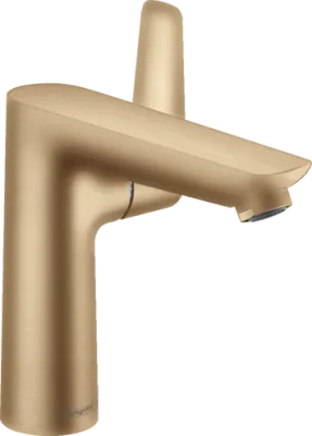 Mitigeur de lavabo Hansgrohe Talis E 150 avec tirette et vidage en bronze brossé