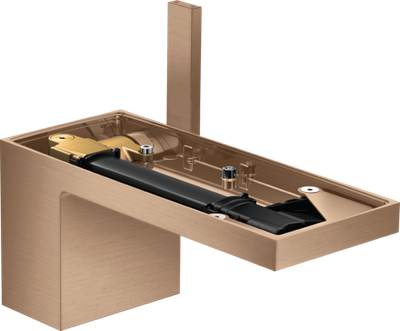 Mitigeur de lavabo AXOR MyEdition 70 sans plaque avec bonde push-open en or rouge brossé