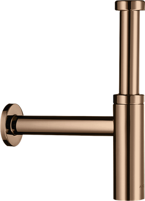 Siphon de lavabo Flowstar S Axor en Or rouge poli