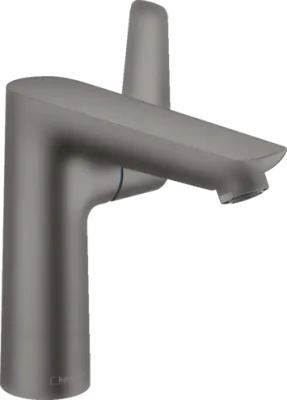 Mitigeur de lavabo Hansgrohe Talis E 150 avec tirette et vidage en noir chromé brossé