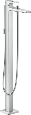 Hansgrohe Metropol Bath/Shower Mixer for Floor Mounting with Lever Handle