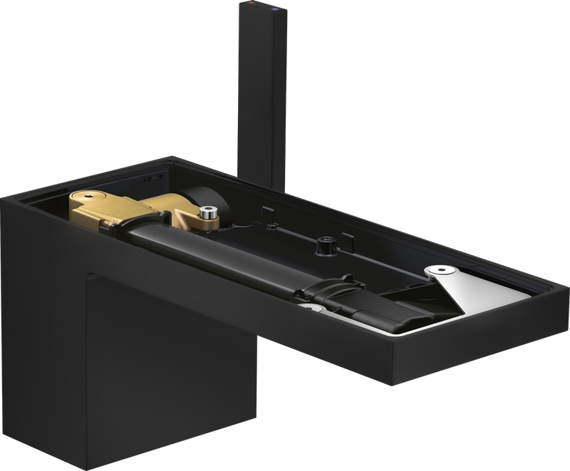 Mitigeur de lavabo AXOR MyEdition 70 sans plaque,avec bonde push-open en noir mat — 47012670