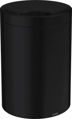 Poubelle AXOR Universel Circulaire en noir mat