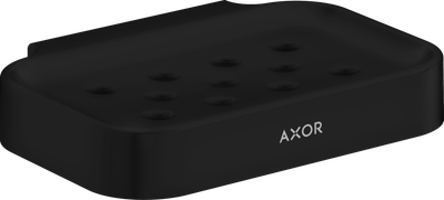 Porte savon Axor Universel Circulaire en noir mat