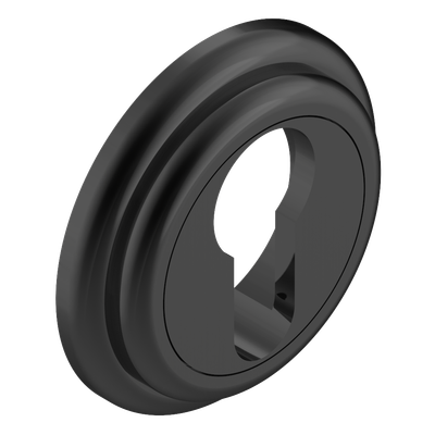 Entrée de clé pour cylindre européen PVD Bronze brown THG Paris ​- Collection "London"