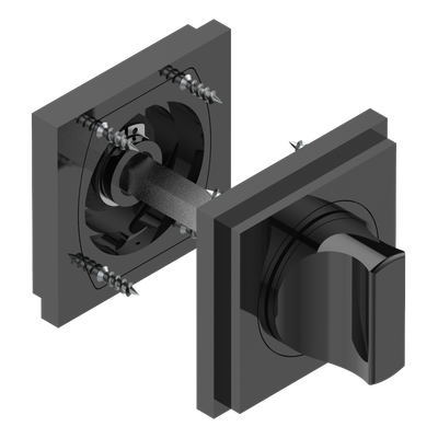 Ensemble condamnation / décondamnation PVD bronze brown THG Paris - Collection "New York"