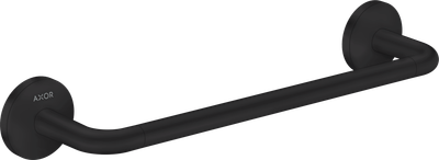 Barre d'appui Axor Universel Circulaire en noir mat