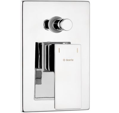 Built-in shower mixer Deante Anemon with chrome shower switch