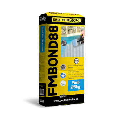 FM Bond 88 White Cement Adhesive DeutschColor 25 kg – Extra Adhesive Glue