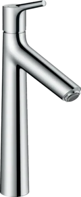 Mitigeur de lavabo Hansgrohe Talis S 190  en laiton chromé avec tirette et vidage