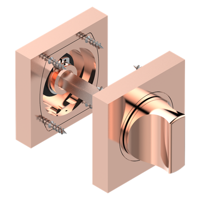 Ensemble condamnation / décondamnation PVD blush THG Paris ​- Collection "Genève"