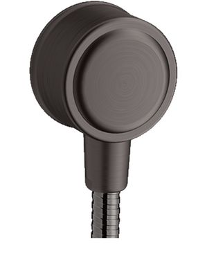 Coude de raccordement FixFit rond AXOR Montreux en noir chromé brossé