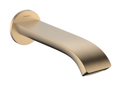 Bec déverseur Hansgrohe Vivenis en bronze brossé