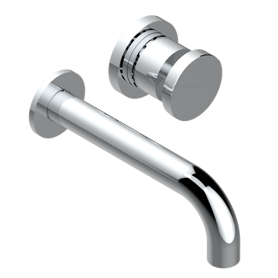 Mitigeur de lavabo THG encastré mural 2 trous - Collection "Yoko Delta"