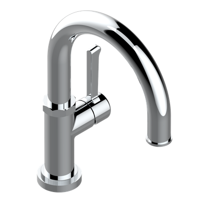 Mitigeur de lavabo monotrou THG 130, avec joystick, livré sans vidage - Collection "Hamptons à manettes"