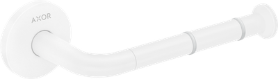 Porte-papier WC Axor Universel Circulaire en blanc mat