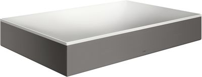 Vasque à poser AXOR Suite rectangulaire 60 x 40 cm, en noir chromé brossé