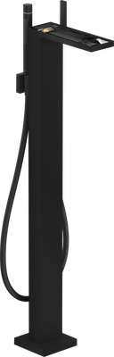 Mitigeur de bain / douche AXOR MyEdition sans plaque, pour montage au sol en noir mat