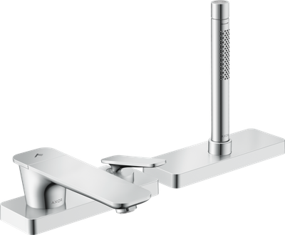 Mitigeur 3 trous pour montage sur bord de baignoire avec sBox AXOR Citterio C