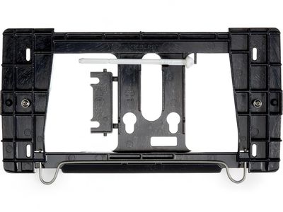 Mounting frame for Geberit actuator plate for Twinline cistern
