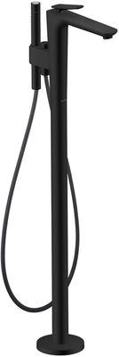 Mitigeur de bain / douche AXOR Citterio C pour montage au sol en noir mat