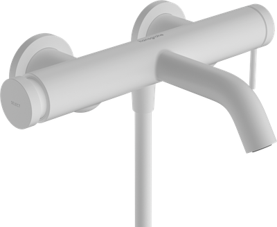 Mitigeur de bain / douche Hansgrohe Tecturis S en blanc mat