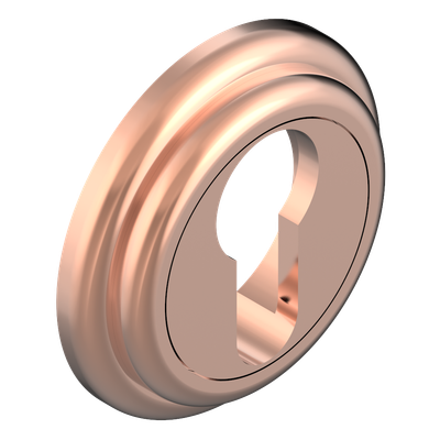 Entrée de clé pour cylindre européen PVD blush THG Paris ​- Collection "London"