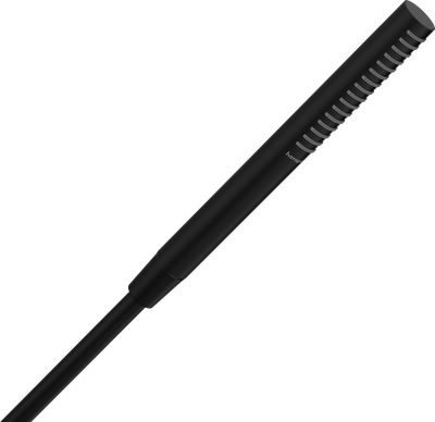 Douchette à main Hansgrohe Pulsify S 100 Tube 1 jet EcoSmart en noir mat