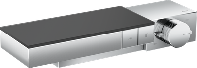 Set de finition pour mitigeur thermostatique encastré AXOR Edge coupe diamant