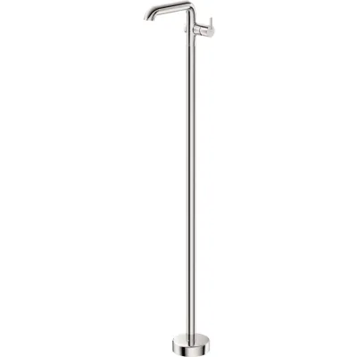 Deante Silia Chrome Floor Mounted Basin Mixer