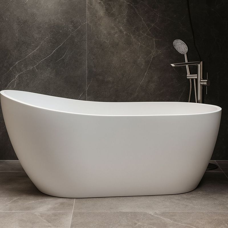 Baignoires acryliques en îlot