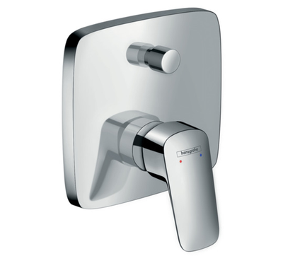 Set de finition pour mitigeur de bain / douche encastré Hansgrohe Logis