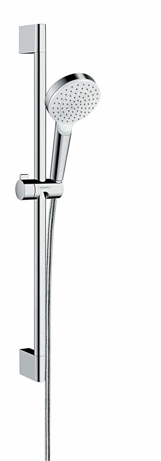 Barre de douche Hansgrohe avec douchette à main Crometta EcoSmart et flexible Comfortflex