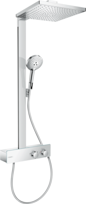 Colonne de douche Showerpipe Hansgrohe Raindance E 300 1 jet EcoSmart avec mitigeur thermostatique ShowerTablet 350