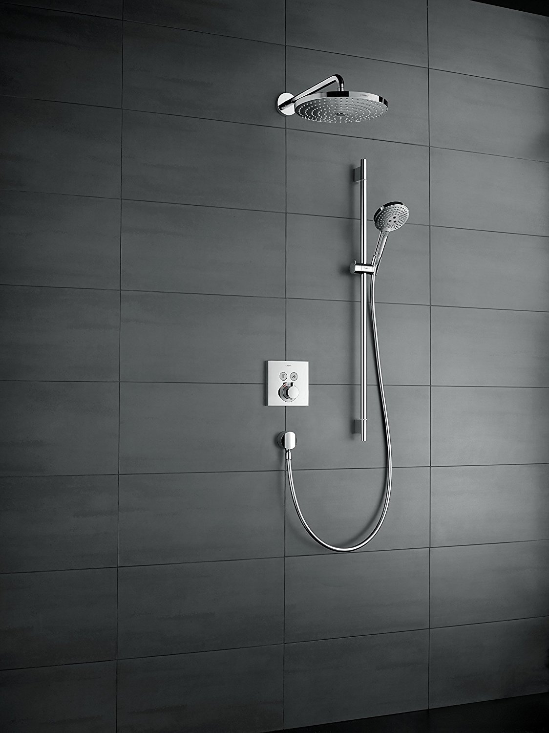 Set de finition pour mitigeur thermostatique encastré Hansgrohe ShowerSelect — vue 2