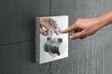 ShowerSelect Set de finition pour mitigeur thermostatique encastré avec 2 fonctions