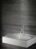 AXOR Uno Mitigeur de lavabo 100 poignée étrier, bonde à écoulement libre