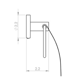 Porte-rouleau avec couvercle Felce — vue 4