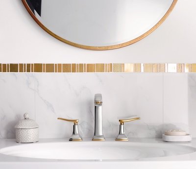 Mélangeur de lavabo Hansgrohe Metropol Classic 3 trous 160 poignées manettes, avec tirette et vidage