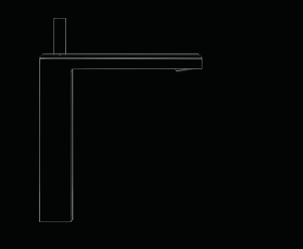 Mitigeur de lavabo AXOR MyEdition 230 avec bonde push-open — vue 3