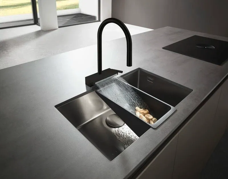 Kitchen faucets and sinks