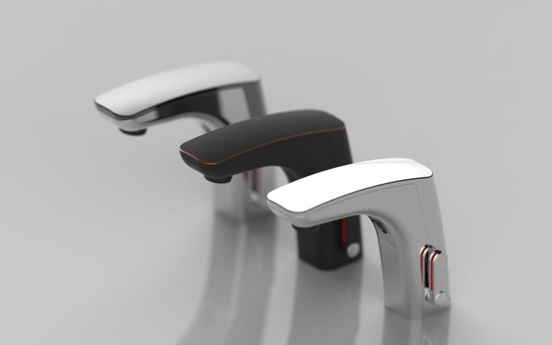 Robinetterie électronique pour lavabo