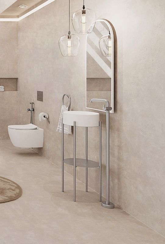 Mitigeurs de lavabo sur pied